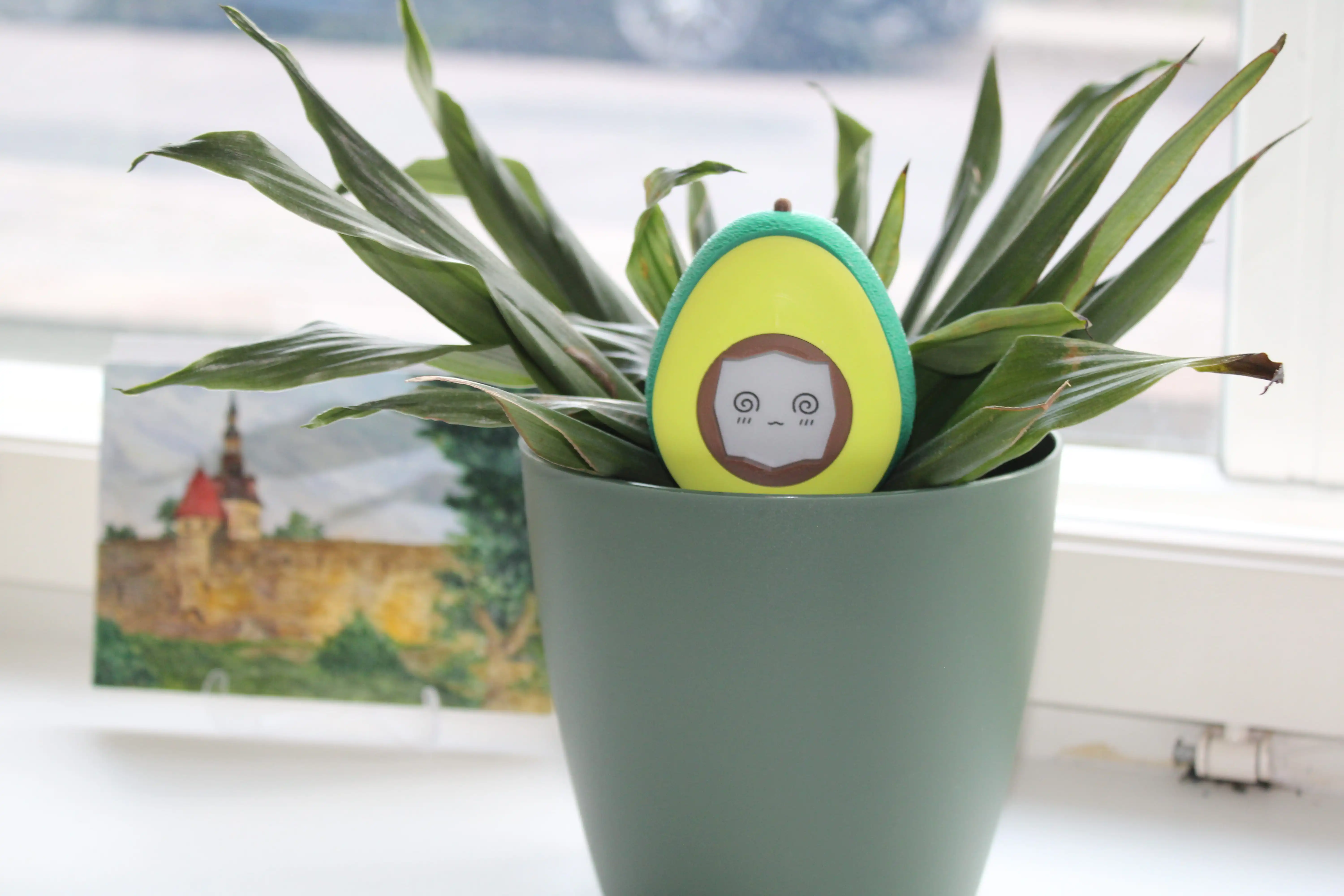 Cuticado confused plant emotion character